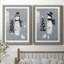 «Snowman Galvanized I», ensemble de 2 reproductions-10970678-10970669-10970676