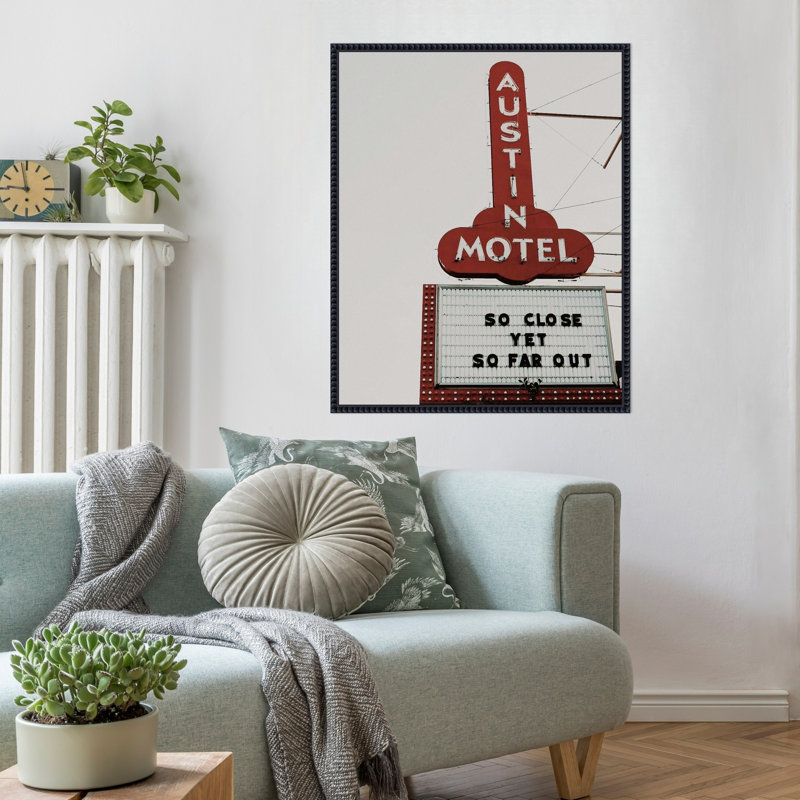 Austin Austin par Geordani, reproduction d'art sur toile encadrée, H 28 po x l 23 po