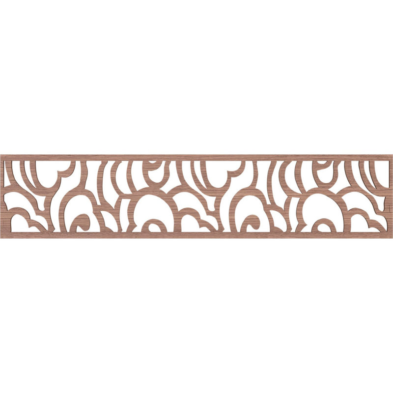 Moulure de panneau Springfield, Noyer, H 10 po x l 46,75 po x P 0,25 po