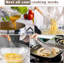 Ensemble d'ustensiles de cuisine en silicone 10 pièces avec poignée en bois, ustensiles de cuisine antiadhésifs résistants à la chaleur pour une cuisson sûre et saine-112320124
