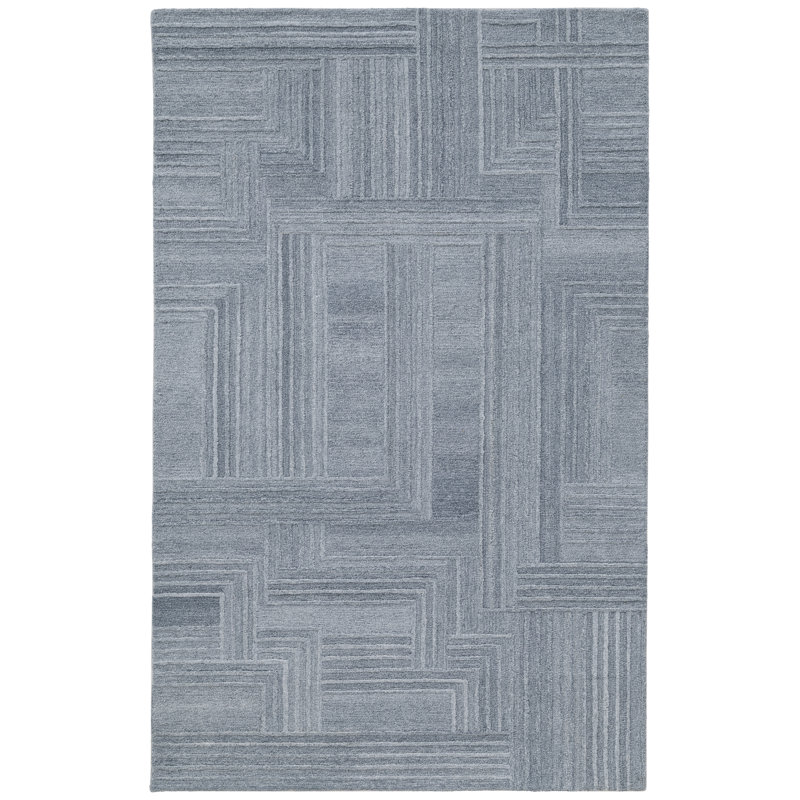 Assente Hand Tufted Polyester Indoor Rug, 5'x8'