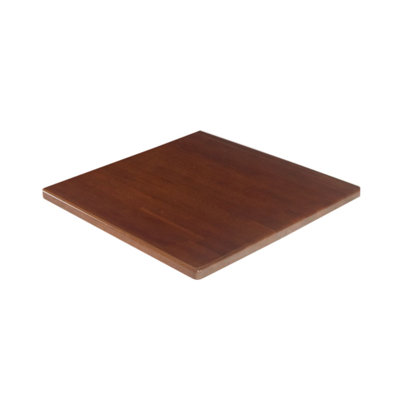 24''X24'' Solid Oak Wood Table Tops, Walnut