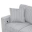 Canapé-lit modulaire rabattable en tissu de 122 pouces avec ports USB et canapé-lit modulaire en U surdimensionné rembourré confortable avec chaise de rangement