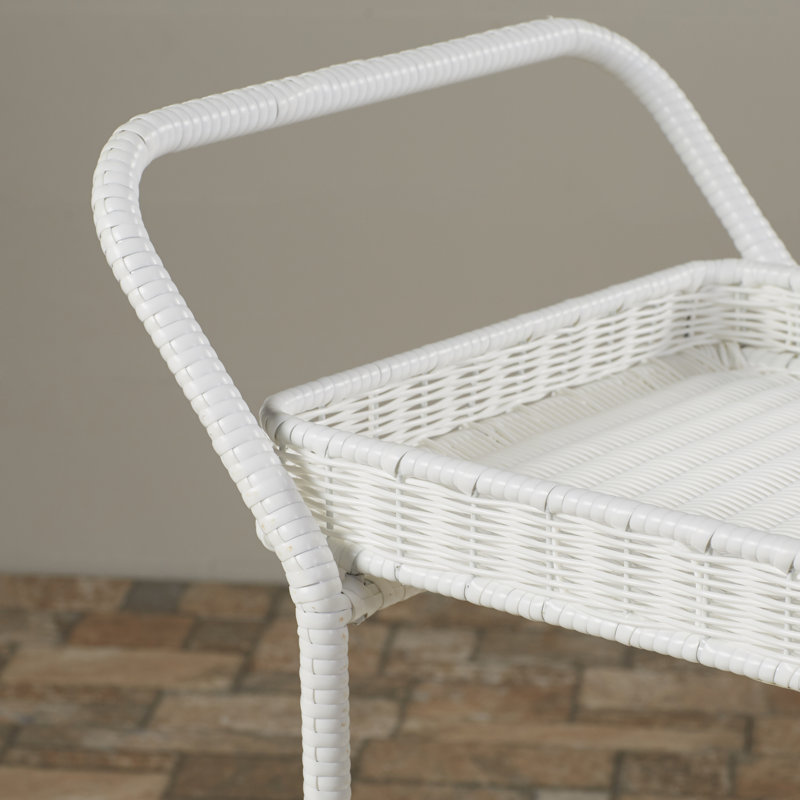 Warba Bar Cart, White
