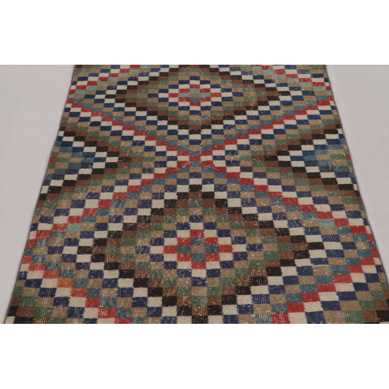 Distressed One-of-a-Kind 3'6X5'7 Area Rug