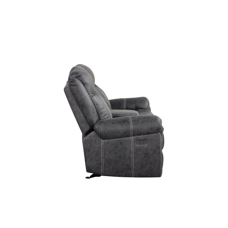 Causeuse en microfibre Zubaida