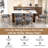 Linen Upholstered Solid Wood Side Dining Chairs-1716318606