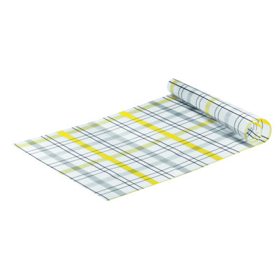 Art & Café Plaid Table Runnner