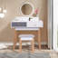Ensemble coiffeuse et tabouret Everick