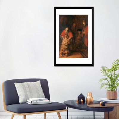Le retour du fils prodigue c. 1668 par Rembrandt van Rijn - Gallery - Estampe numérique sur toile tendue