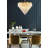 Transitional 16-Light Gold Iron Crystal Chandelier -1240120662