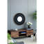 Miroir Neutre 31,5 "x 1,2" x 31,5 "avec cadre en fer doré, miroir de cadre de salon Ororns, Transforme l'espace-121367403