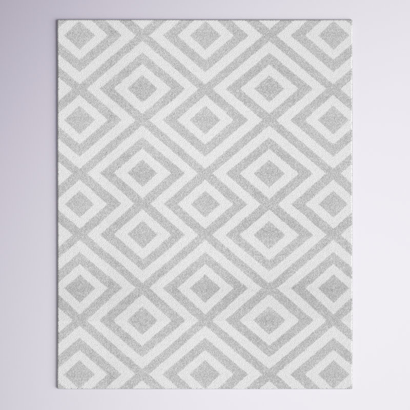 Frances Geometric Indoor Rug, Rectangle 8' W x 10' L