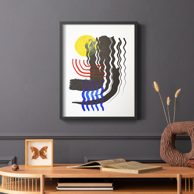 Shifting II, reproduction encadrée - bois massif