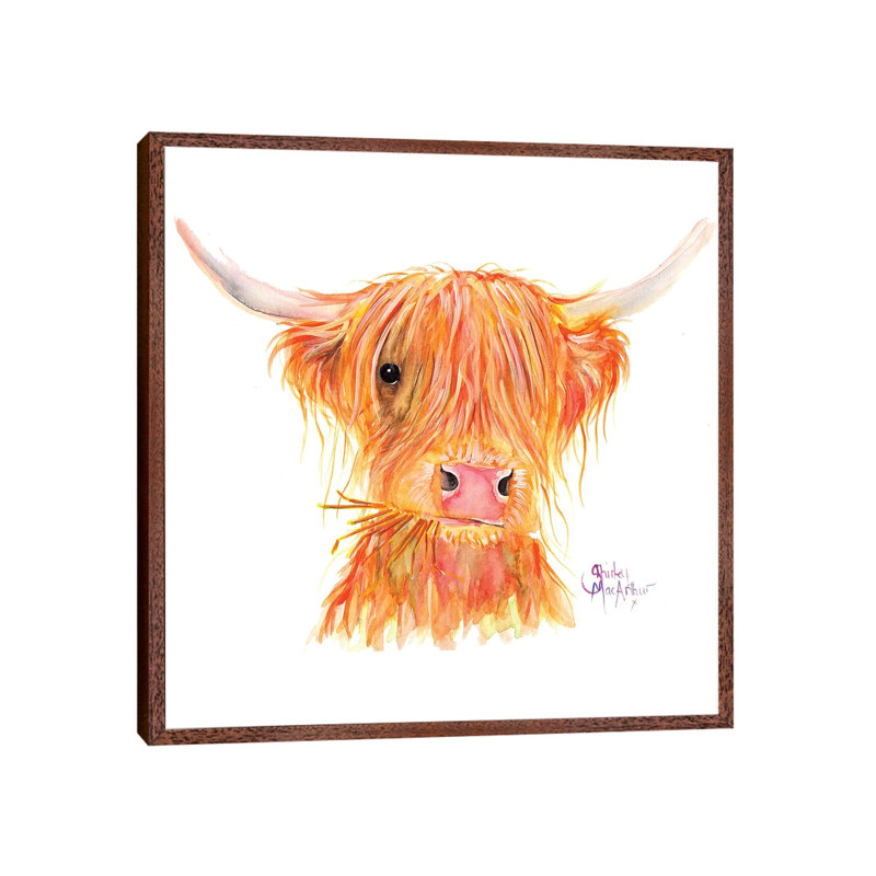 Fergus by Shirley Macarthur - Gallery-Wrapped Canvas Giclée on Canvas, Classic Wood Framed, 66.04 cm H x 66.04 cm W