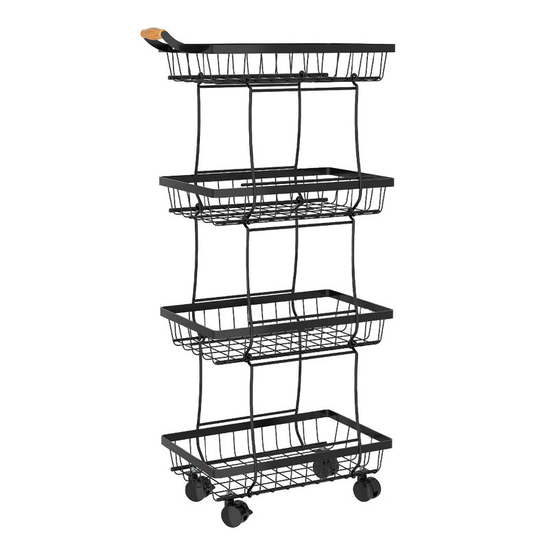 86cm H x 43cm W Utility Cart with Wheels
