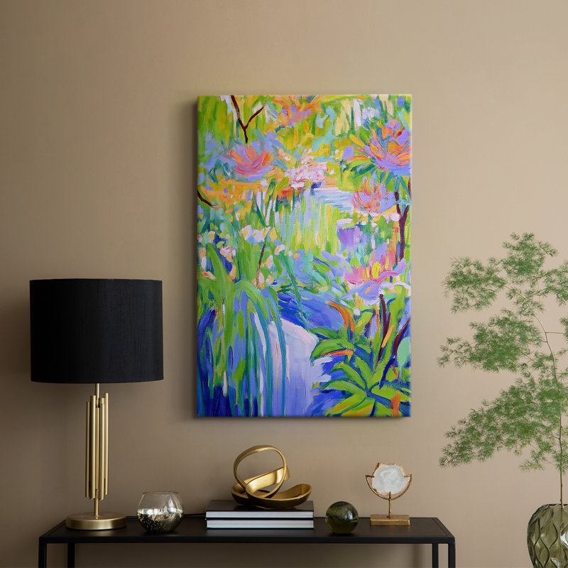FLORAL Series DCxxvii - Gallery Cavas, H 27 po x l 18 po