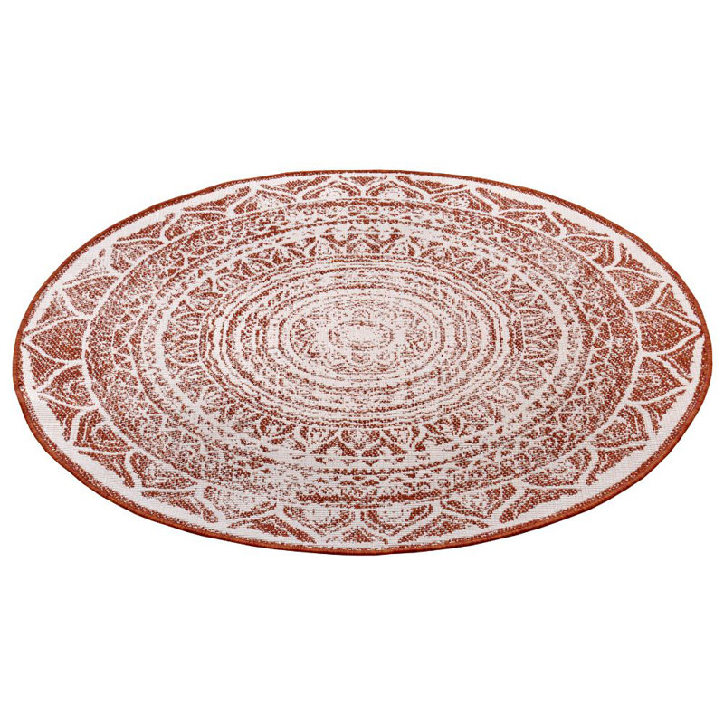Siruma Flatweave Grey Rug, Round 200cm