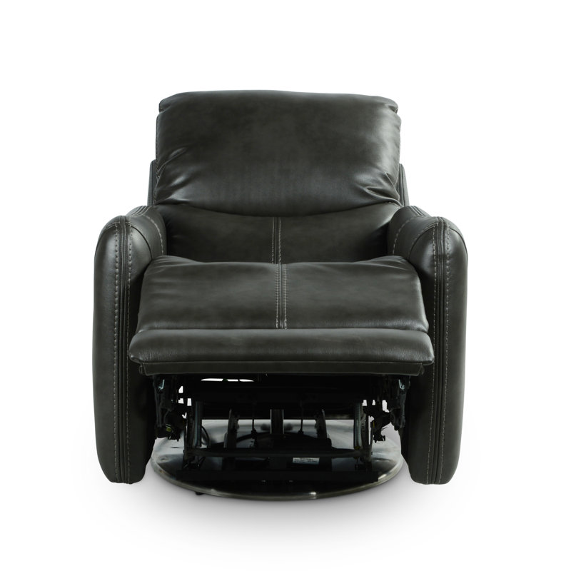 Glorieta Upholstered Swivel Power Recliner