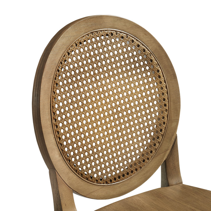 Katia 2-piece Cane-back Counter Stool Set