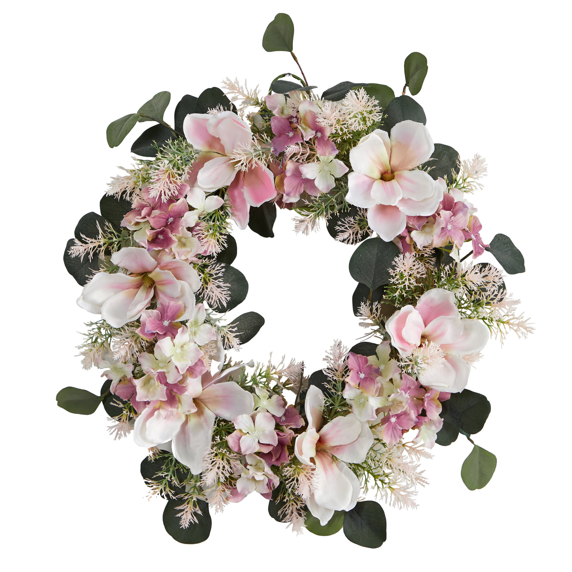 Primrue Faux Polyester 20'' Wreath | Wayfair