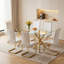Ensemble de salle à manger 7 pièces Modern Glam-482396040-477647838