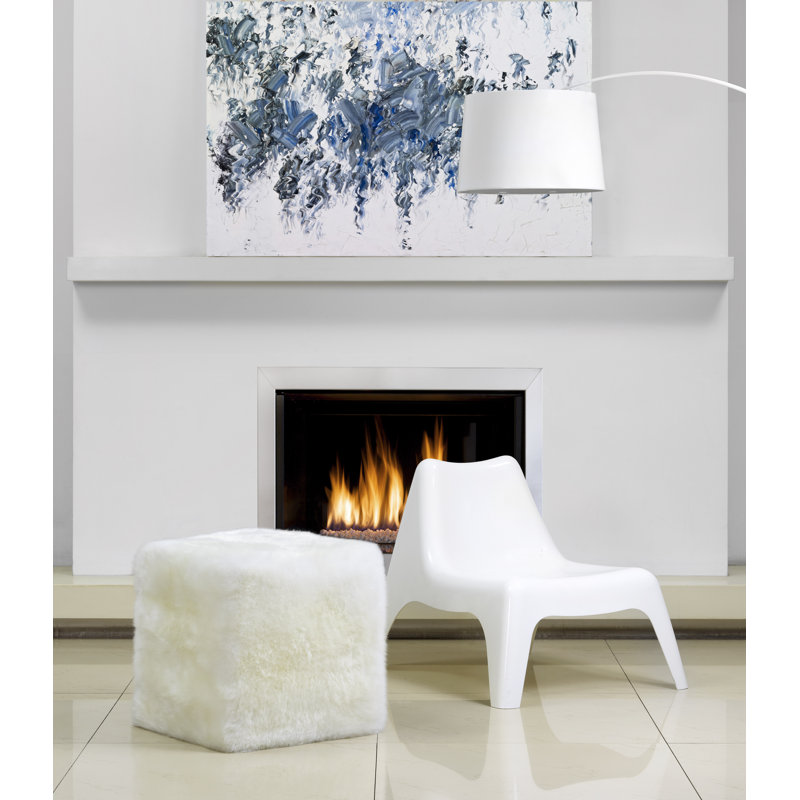 Repose-pieds pouf