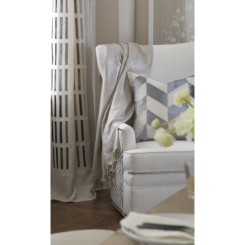 Evora Square Pillow Cover & Insert, Rust