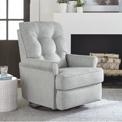 Upholstered Swivel Recliner