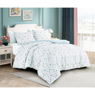 Fran Garden Standard Floral Comforter