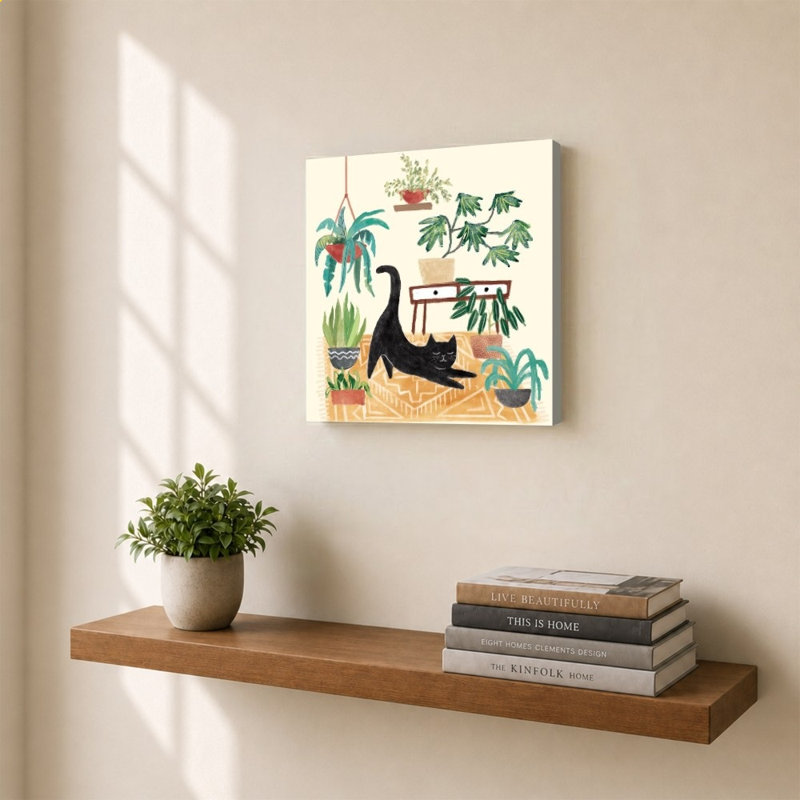 Urban Jungle I par Mary Urban - Impression sur toile, 24" H x 24" W, Does Not Apply