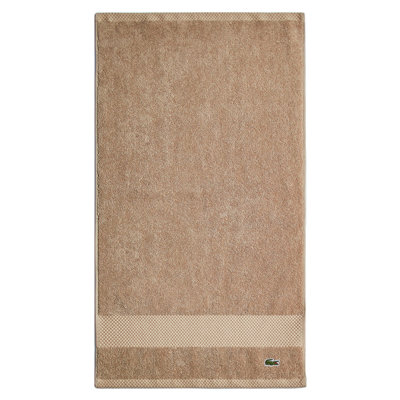Lacoste Heritage 16X30 Cotton Hand Towel, 100% Supima Cotton, Micro-Fresh® Anti-Microbial