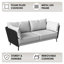 Nevah 70.86'' Faux Leather Sofa-1617452933