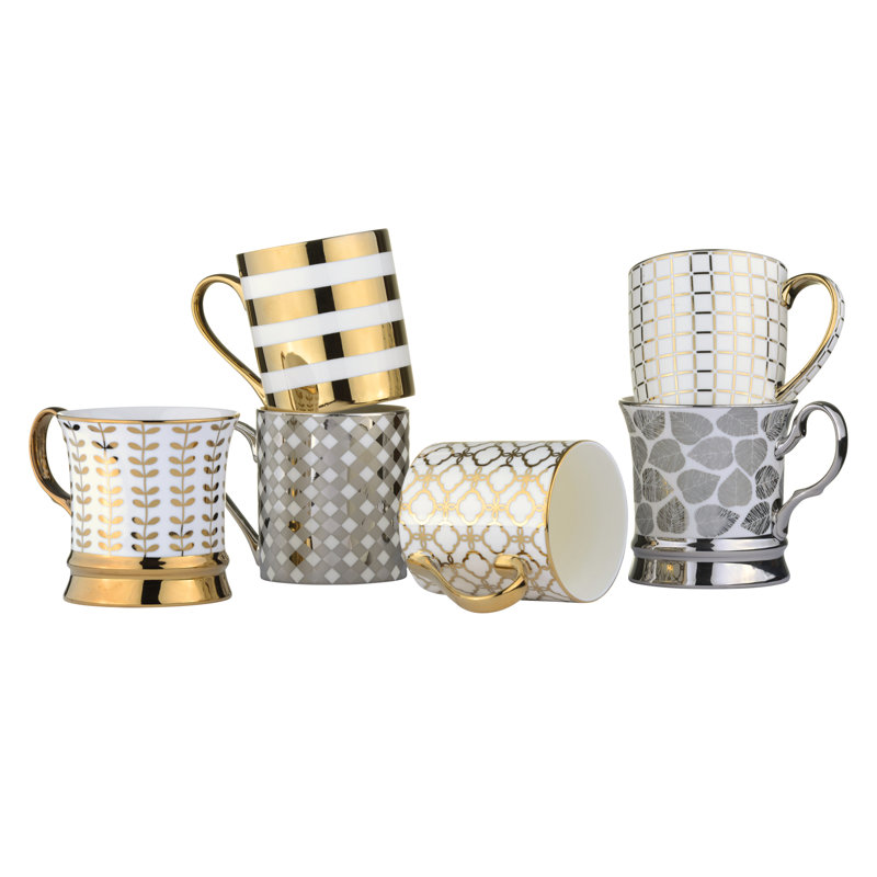 Links Mugs, Platinum