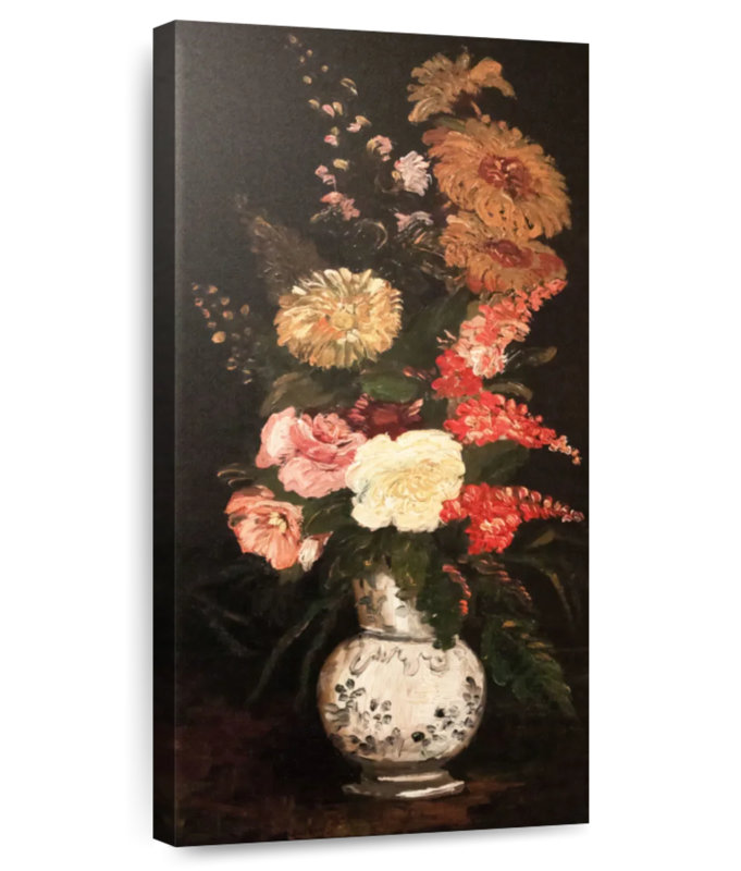 Vase de fleurs 1886, 30" H x 15" W