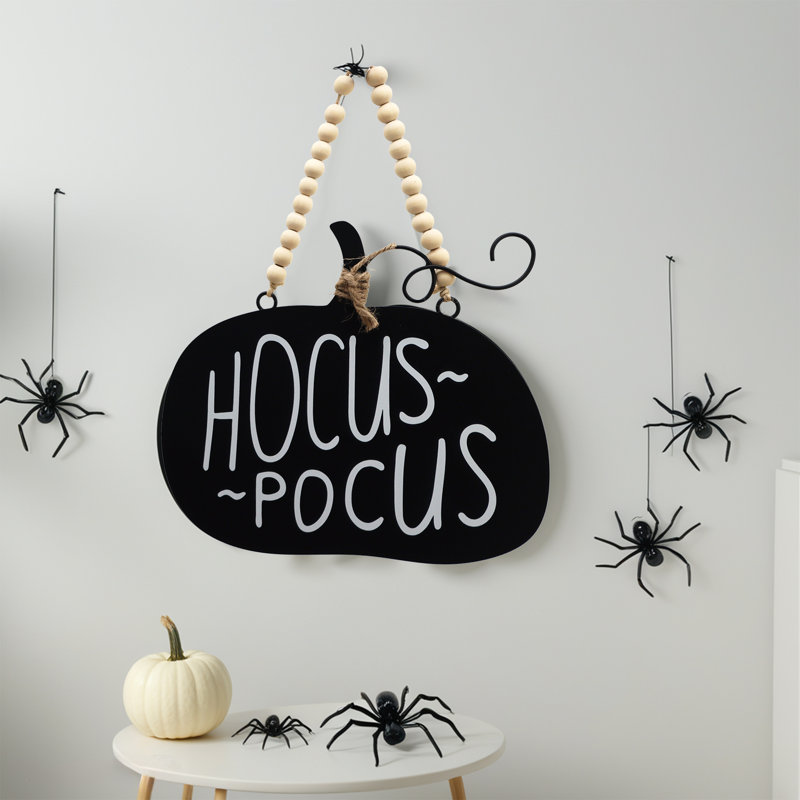 Signe de décorations d'Halloween