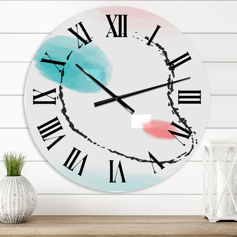 Horloge murale moderne, Moyen