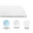 BodiPEDIC 3-Inch Zoned Comfort Memory Foam Mattress Topper-94333678