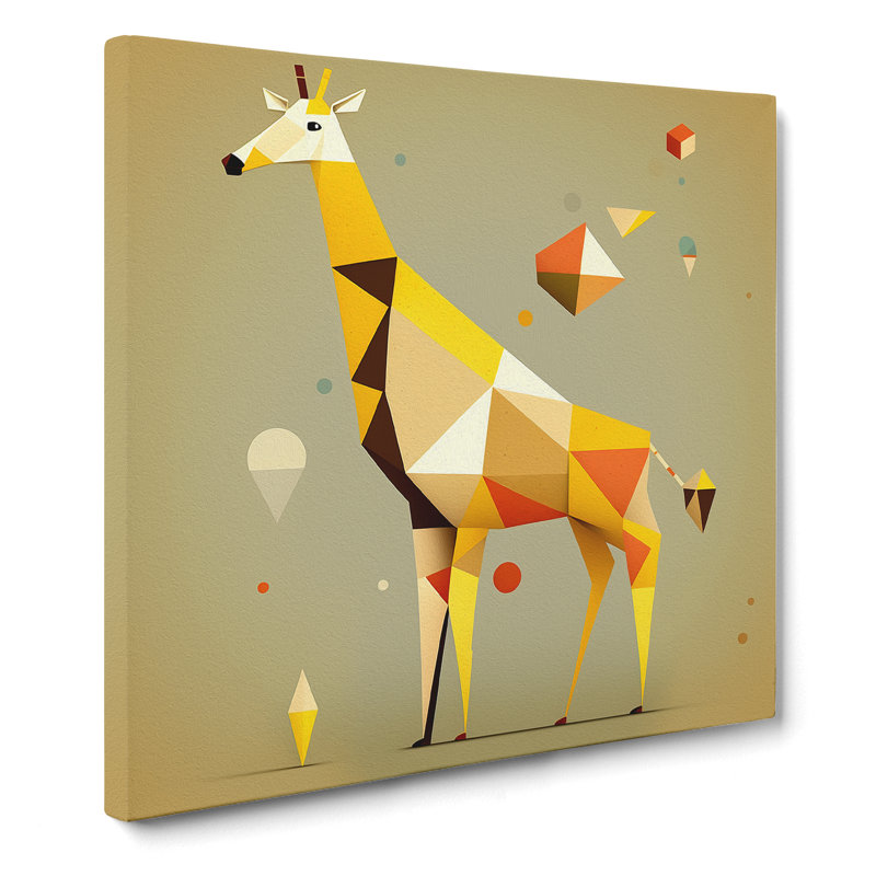 Giraffe Suprematism - Print