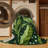Machine Washable Nature Green Area Rug-1368785831