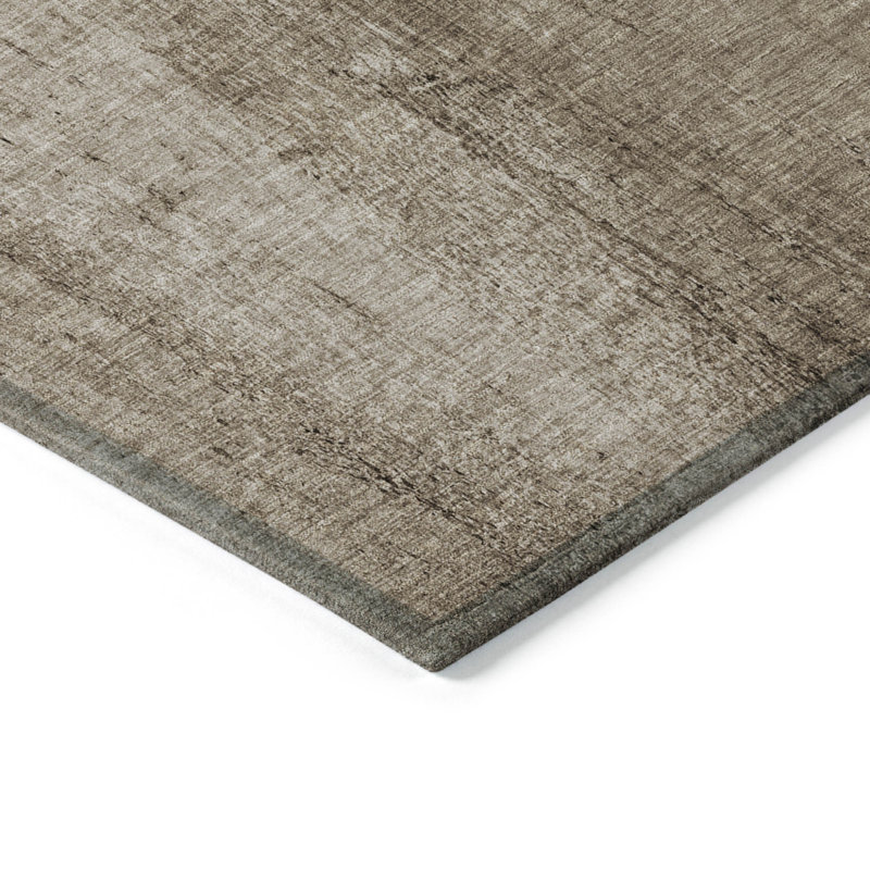 Tapis tissé à la machine HomeRoots