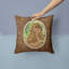 Coussin décoratif d’intérieur/d’extérieur à tête de robinet épagneul
