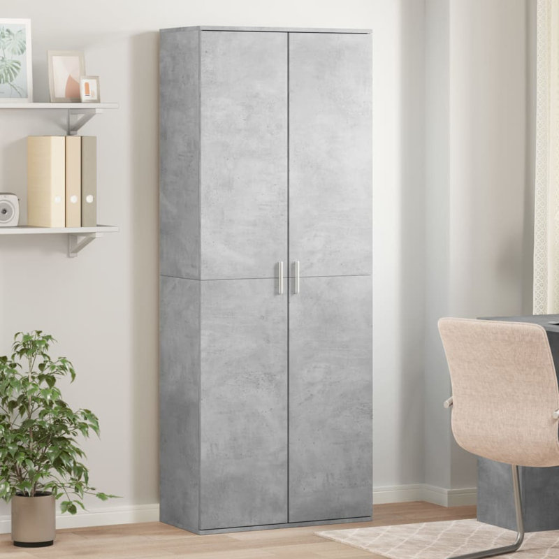 Ryzen Storage Cabinet, Concrete grey