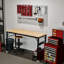 Établi réglable 60 "pour le garage