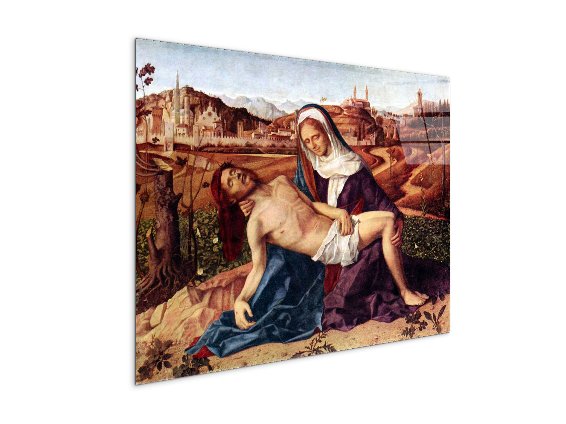 Ebern Designs Pieta I by Bellini Giovanni 57cm H X 76cm W CrystalArt ...
