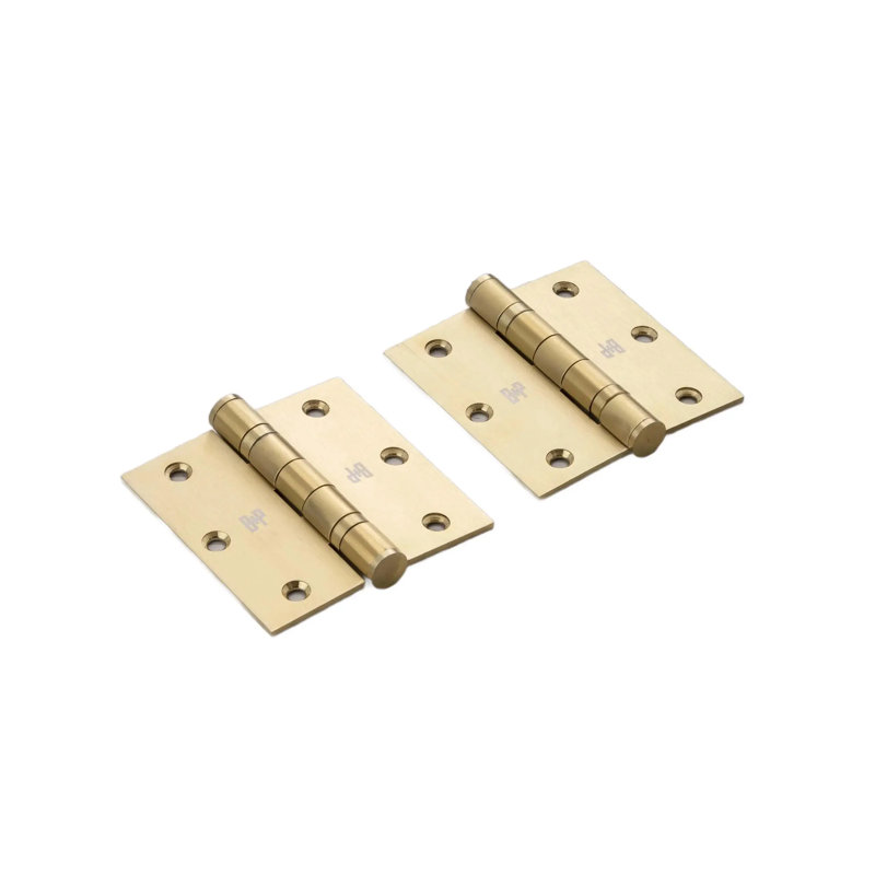 Charnière de porte / 3,5 po x 3,5 po, Laiton