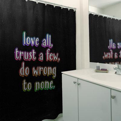 Shower Curtain with Liner Included