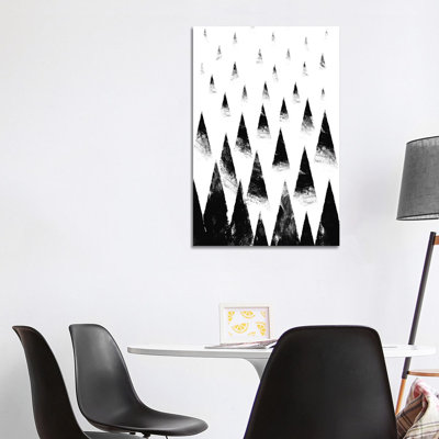Black Hills 1 Piece Wrapped Canvas Painting