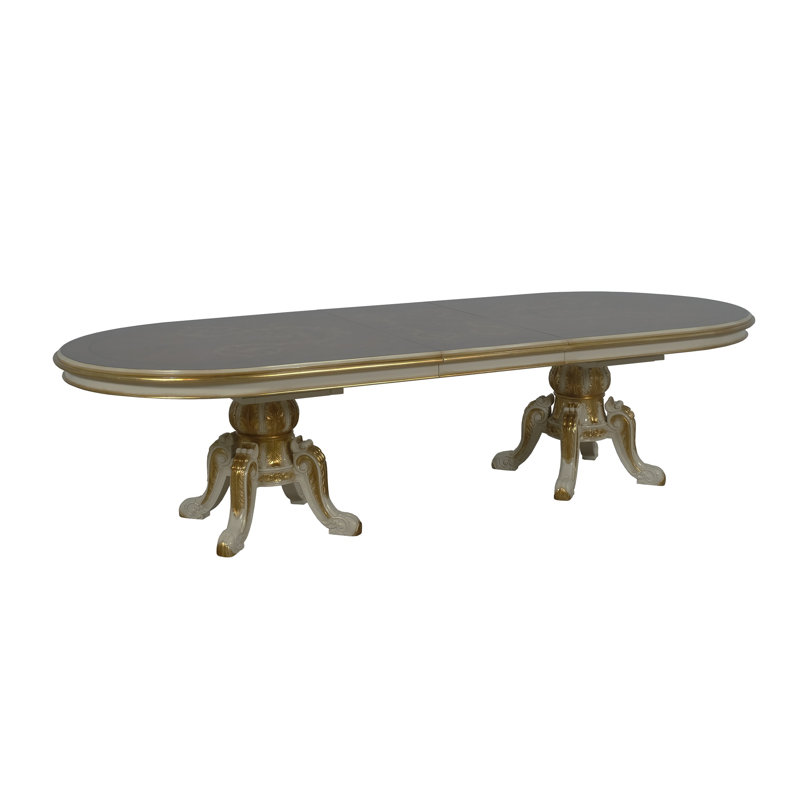 Valentine II Mahogany Wood Dining Table