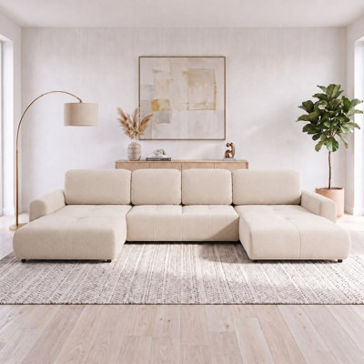 Bingo U-Shaped 6 Seater Sofa Bed